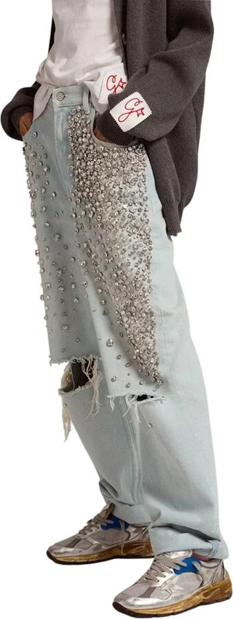 Golden Goose Running Sole Sneakers With A Worn Effect - Image 5