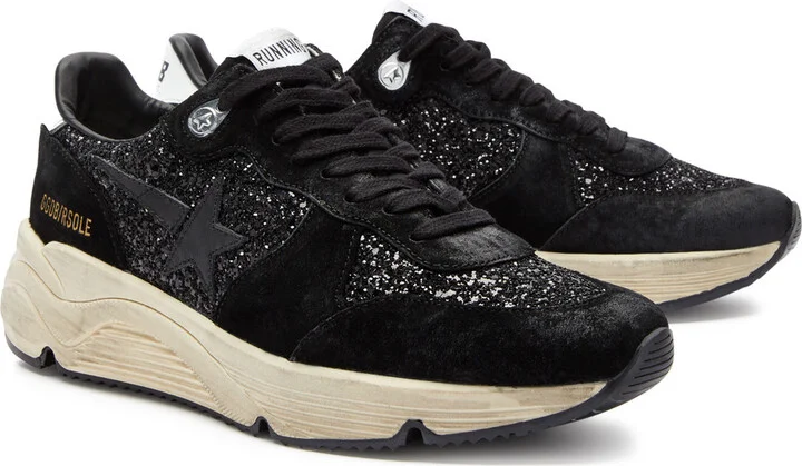 Golden Goose Running Sole Suede Sneakers - Image 2