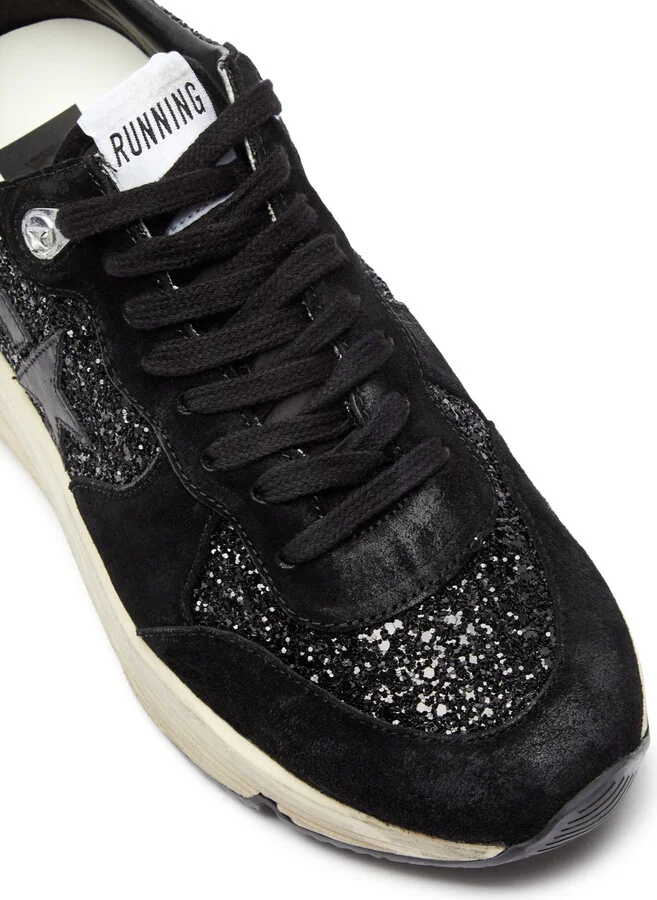 Golden Goose Running Sole Suede Sneakers - Image 4