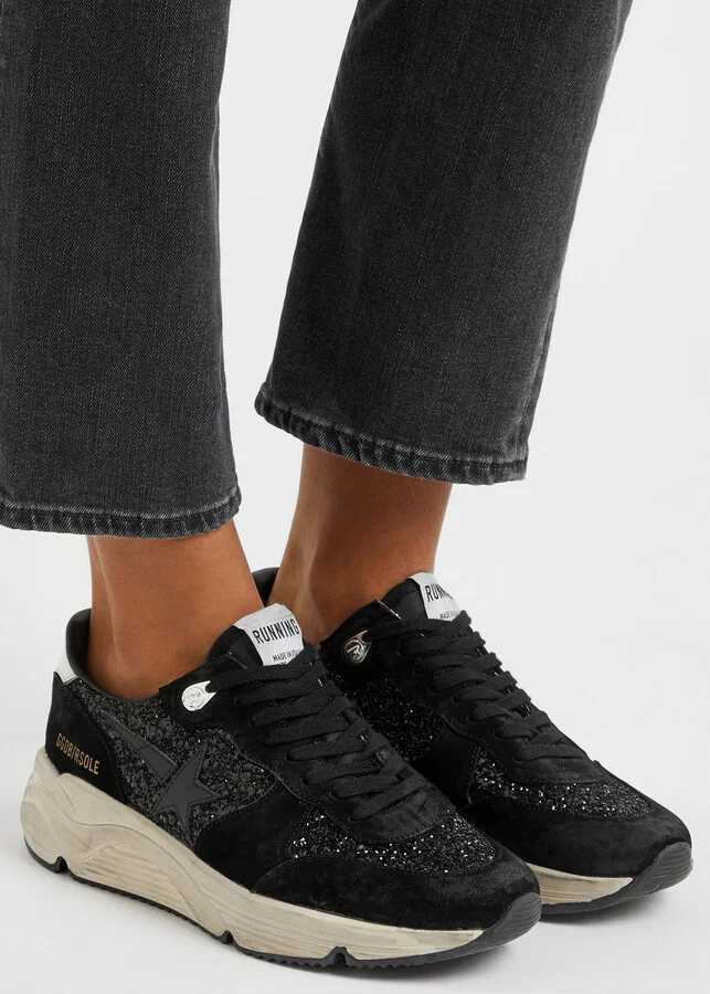 Golden Goose Running Sole Suede Sneakers - Image 5