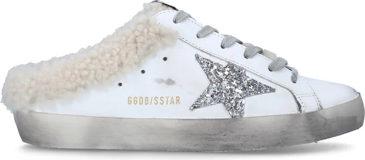 Golden Goose Shearling Superstar Slip-On Sneakers - Image 4