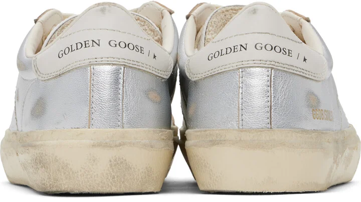 Golden Goose Silver Soul Star Sneakers - Image 2