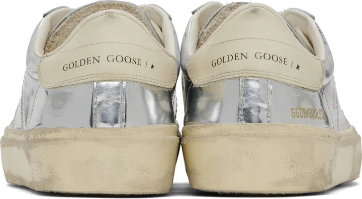 Golden Goose Silver Soul Star Sneakers - Image 2