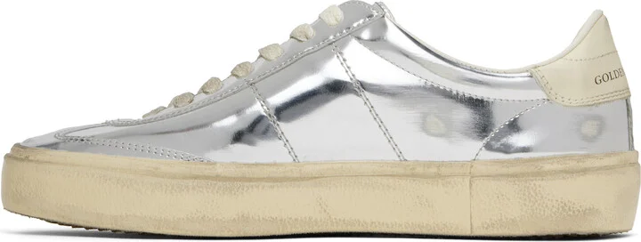 Golden Goose Silver Soul Star Sneakers - Image 3