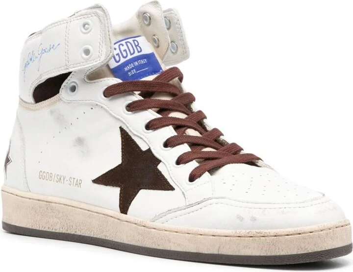 Golden Goose Sky Star Nappa Upper And Spur Nylon Tongue Suede Star - Image 2