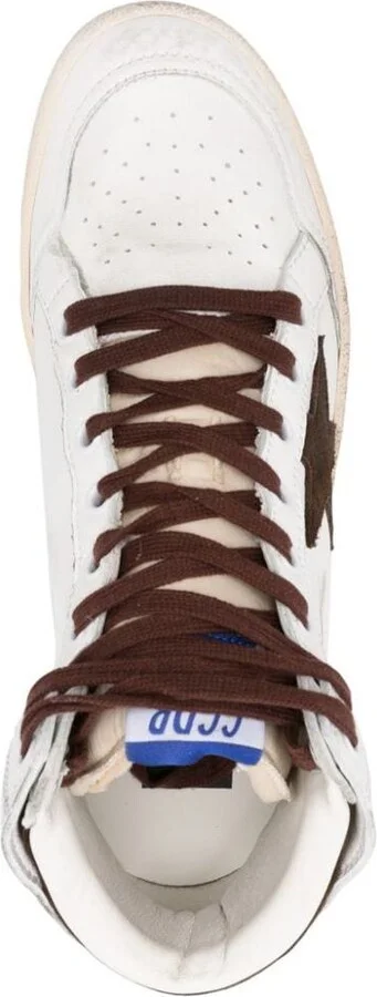 Golden Goose Sky Star Nappa Upper And Spur Nylon Tongue Suede Star - Image 4