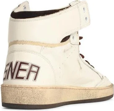 Golden Goose 'Sky Star' White Leather Sneakers - Image 3