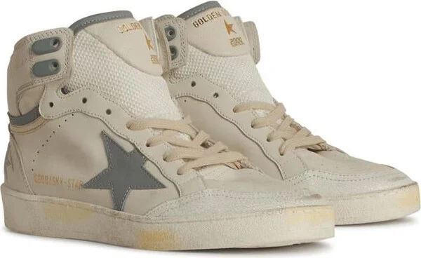 Golden Goose 'Sky Star' White Leather Sneakers - Image 2