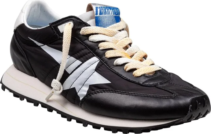 Golden Goose Sneakers Running In Pelle E Nylon Colore Nero - Image 2