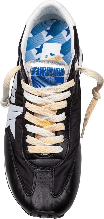 Golden Goose Sneakers Running In Pelle E Nylon Colore Nero - Image 3