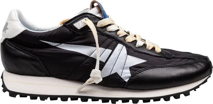 Golden Goose Sneakers Running In Pelle E Nylon Colore Nero