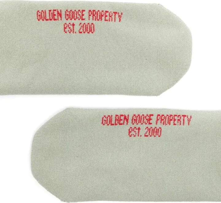 Golden Goose Socks High Rib/Stripes/Ripped