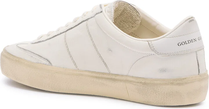 Golden Goose Soul Star Distressed Leather Sneakers - Image 2