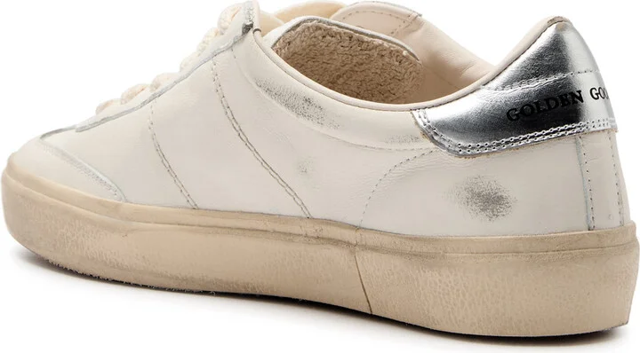 Golden Goose Soul Star Distressed Leather Sneakers - Image 2