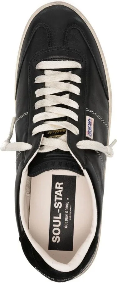 Golden Goose Soul-Star Leather Sneakers - Image 4