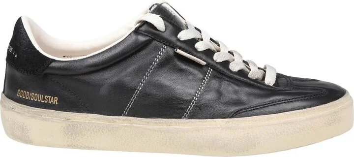 Golden Goose Soul-Star Leather Sneakers