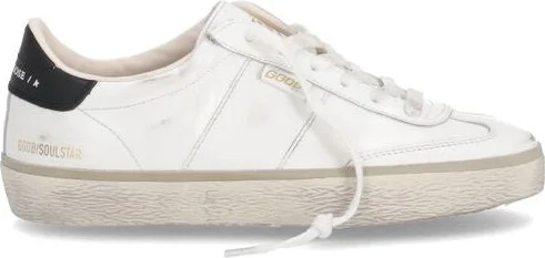 Golden Goose Soul-Star Leather Upper Tongue And Heel