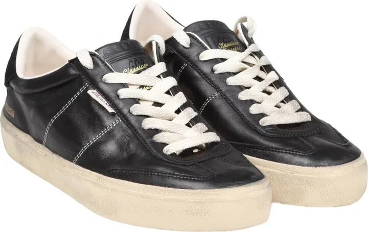 Golden Goose Soul Star Sneakers In Black Leather - Image 2