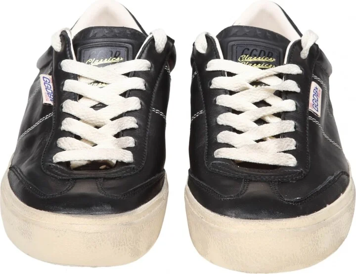 Golden Goose Soul Star Sneakers In Black Leather - Image 3