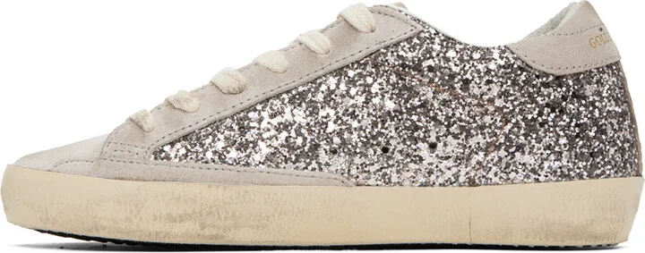 Golden Goose SSENSE Exclusive Gray Super-Star Sneakers - Image 3