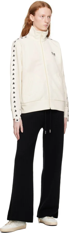 Golden Goose SSENSE Exclusive Off-White Mid Star Sneakers - Image 5