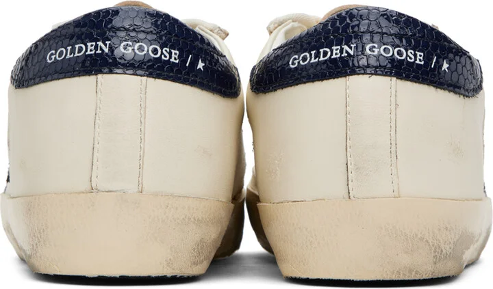 Golden Goose SSENSE Exclusive Off-White Super-Star Sneakers - Image 2