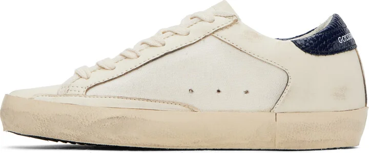 Golden Goose SSENSE Exclusive Off-White Super-Star Sneakers - Image 3