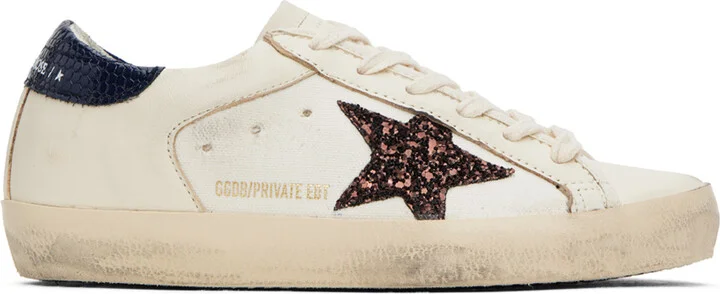 Golden Goose SSENSE Exclusive Off-White Super-Star Sneakers