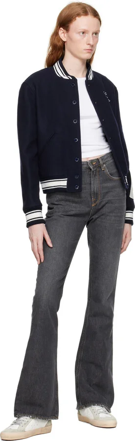 Golden Goose SSENSE Exclusive White Mid Star Sneakers - Image 5