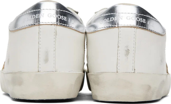 Golden Goose SSENSE Exclusive White Super-Star Sneakers - Image 2