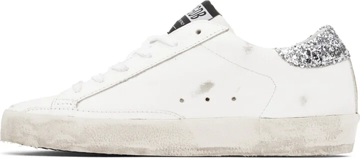 Golden Goose SSENSE Exclusive White Super-Star Sneakers - Image 3