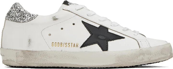 Golden Goose SSENSE Exclusive White Super-Star Sneakers