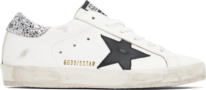 Golden Goose SSENSE Exclusive White Super-Star Sneakers