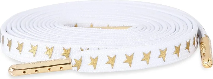 Golden Goose Star Print Laces