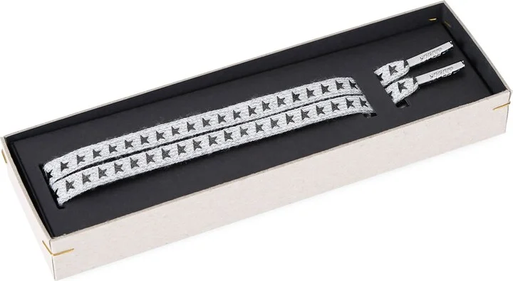 Golden Goose Star Print Laces