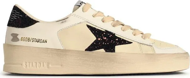 Golden Goose 'Stardan' White Leather Sneakers