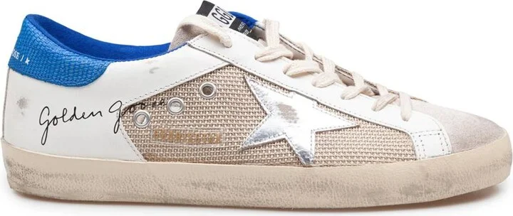 Golden Goose Suede And Fabric Sneakers