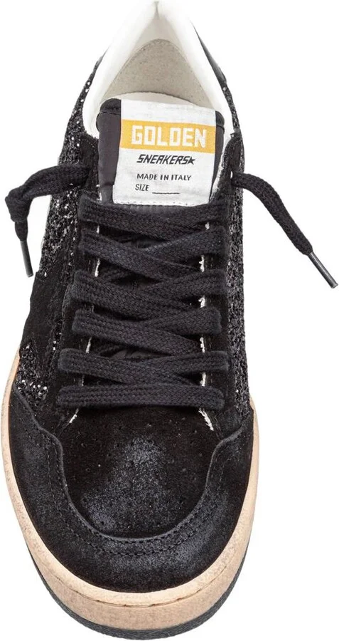 Golden Goose Suede And Glitter Sneakers - Image 3