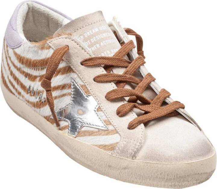 Golden Goose Suede And Ponyskin Sneakers - Image 2