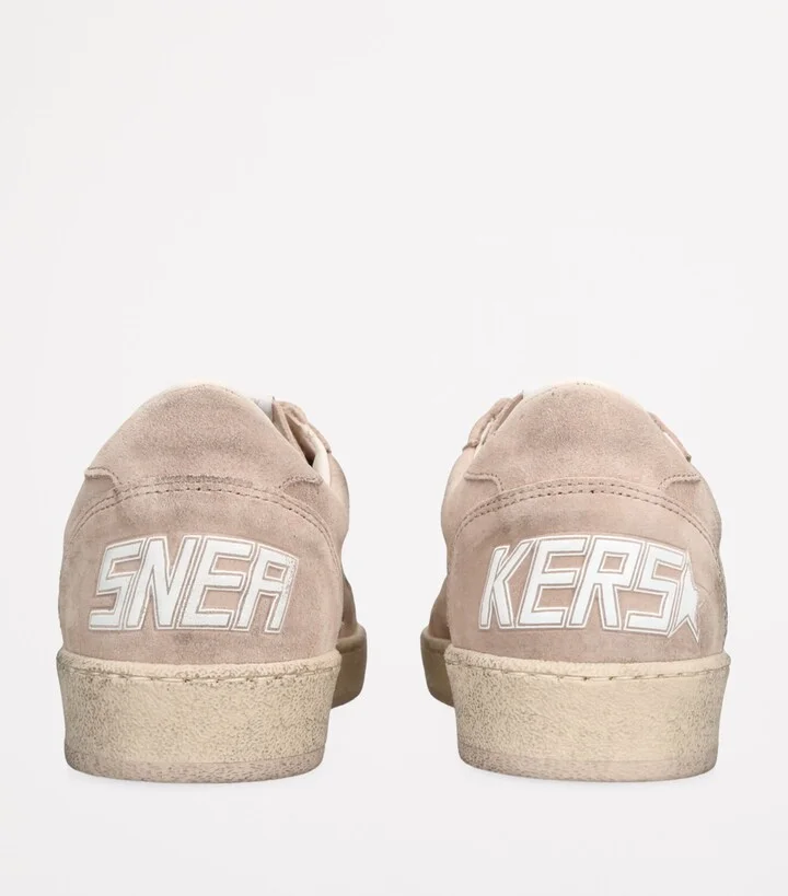 Golden Goose Suede Ball Star Low-Top Sneakers - Image 2