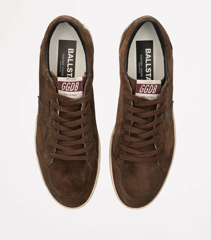 Golden Goose Suede Ball Star Sneakers - Image 4