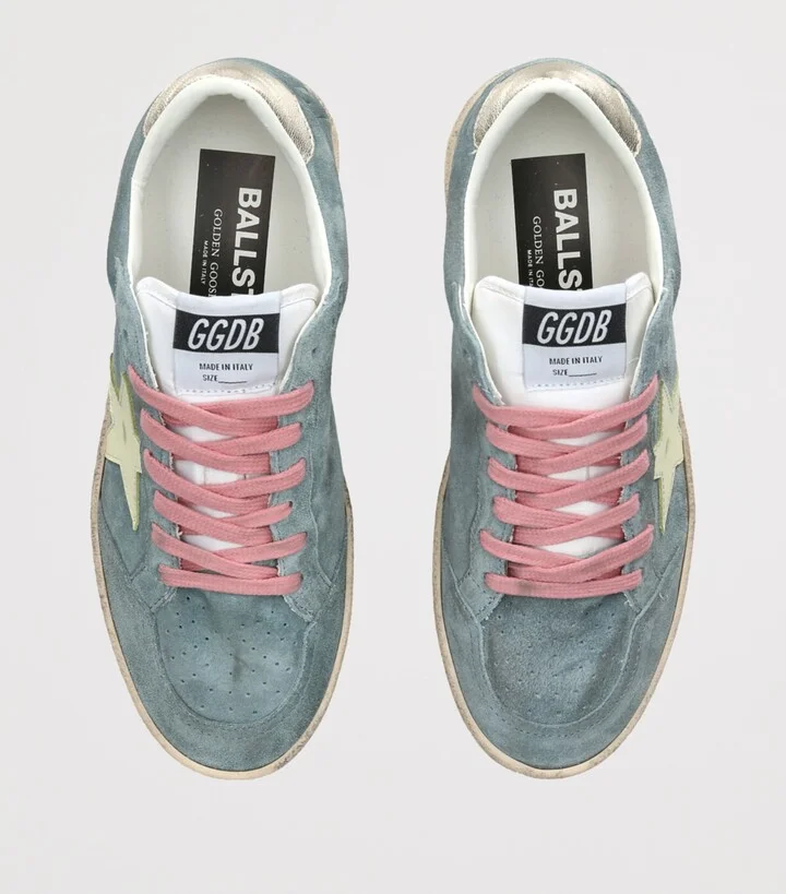 Golden Goose Suede Ball Star Sneakers - Image 4