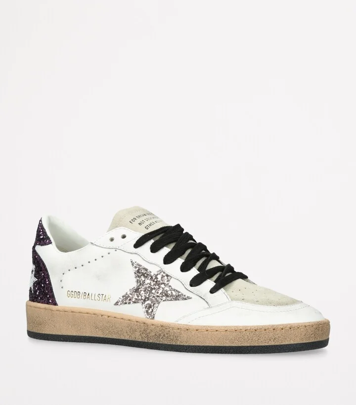 Golden Goose Suede Ballstar Sneakers - Image 3