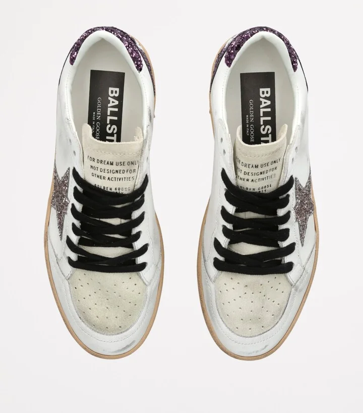 Golden Goose Suede Ballstar Sneakers - Image 4
