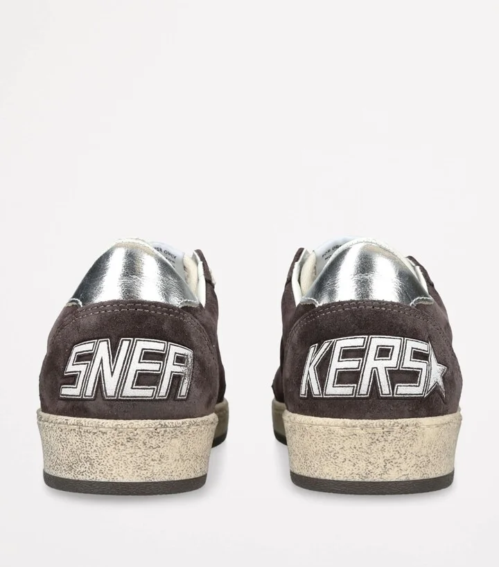 Golden Goose Suede Ballstar Sneakers - Image 2