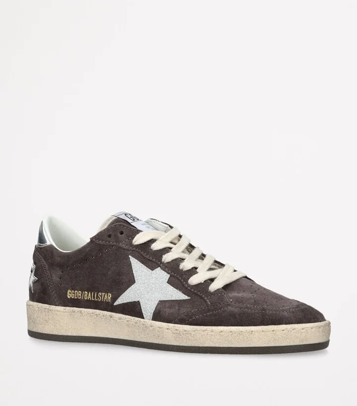 Golden Goose Suede Ballstar Sneakers - Image 3