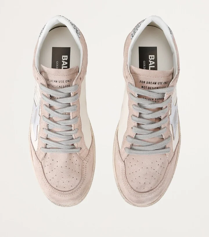 Golden Goose Suede Embellished Ball Star Sneakers - Image 6