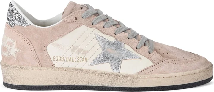 Golden Goose Suede Embellished Ball Star Sneakers