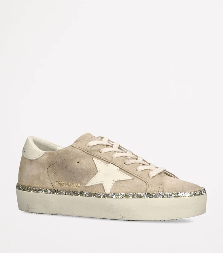 Golden Goose Suede Hi Star Low-Top Sneakers - Image 3