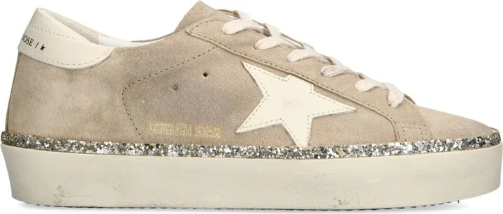 Golden Goose Suede Hi Star Low-Top Sneakers